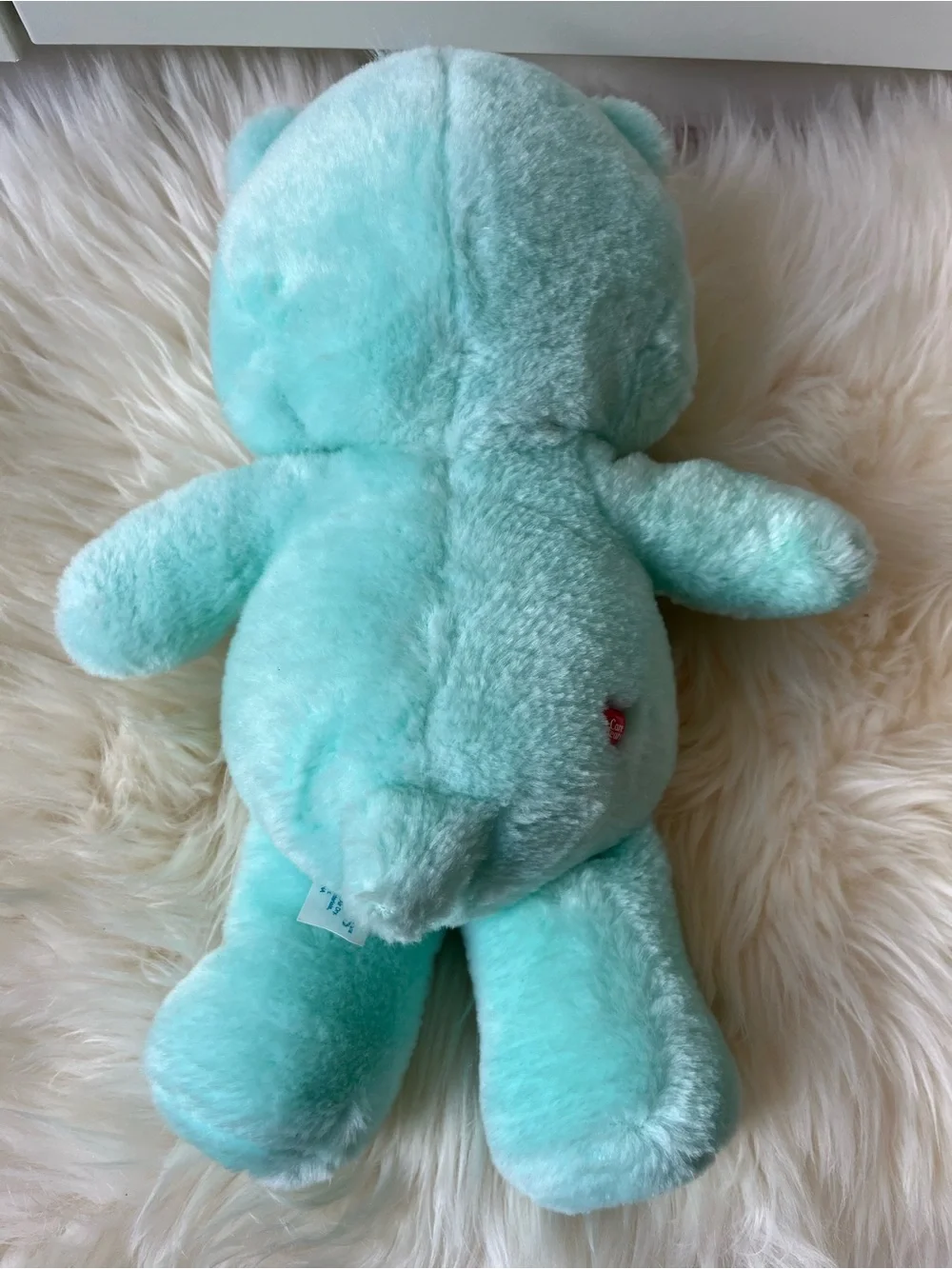 Vintage Y2K Care Bears Plush Glow A Lot Wish Bear 2003 Play Along Toys Toy